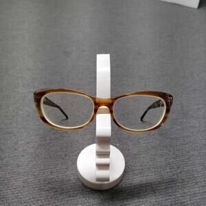 Cole Haan Eyeglasses Frames CH1003 Brown Horn Tortoise 50-16-130 Cat Eye w/ Case